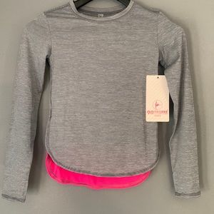 NWT Girls 90 Degree Buy Reflects Long Sleeve Top